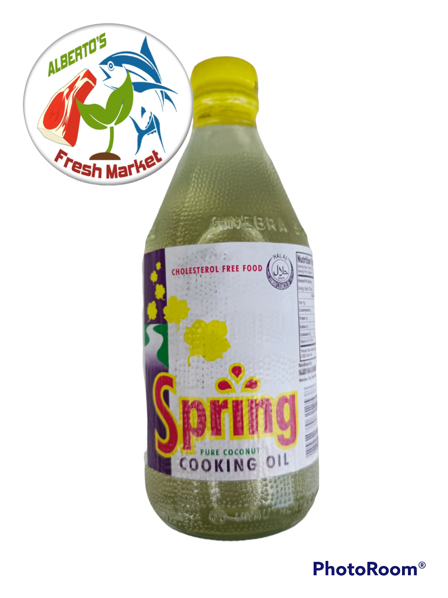 SPRING PURE COCONUT COOKING OIL 348ml Lazada PH