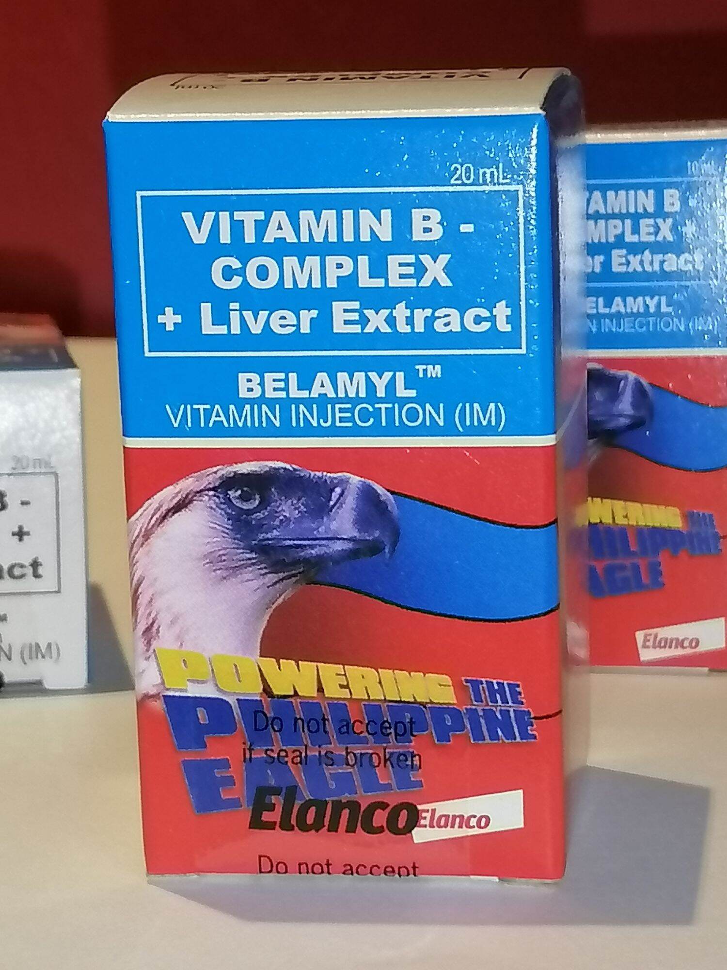 Belamyl 20ml Vitamin B Complex + Liver Extract / For Gamefowl