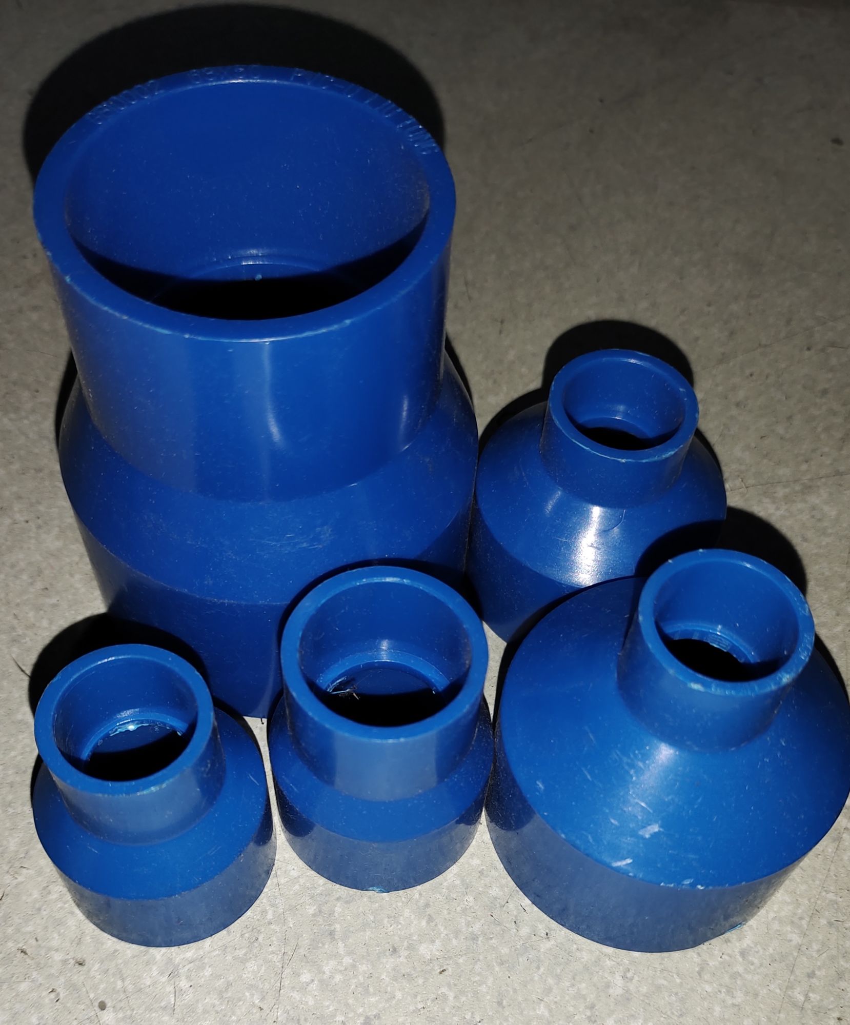 Pvc Blue Coupling Reducer From 1220mm To 2 63mm Lazada Ph 