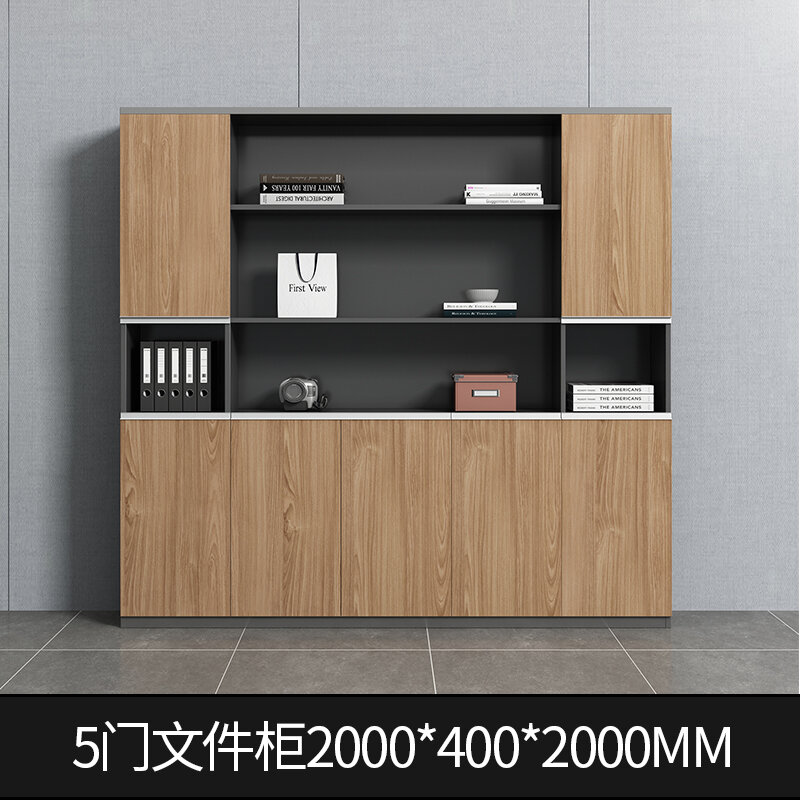 File Wooden High File Locker Bookcase Floor