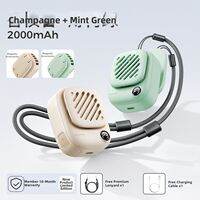 Aecooly | Mini Wearable Rechargeable Portable Electric Fan