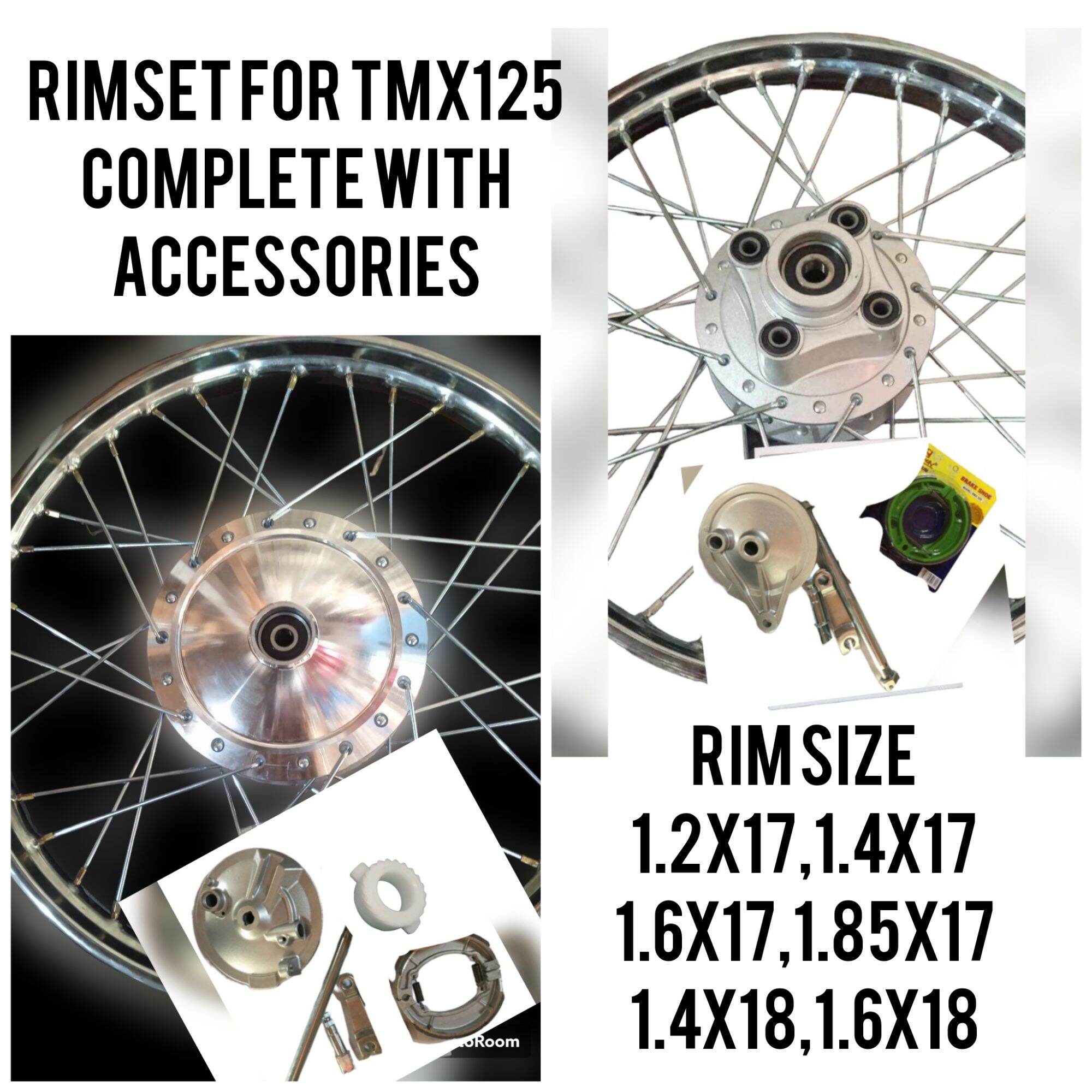 Rim set outlet tmx 125