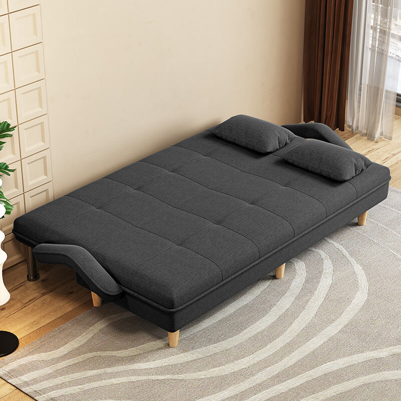 Single Sofa Bed Foldable DualPurpose Office Sofas Folding Bed Small