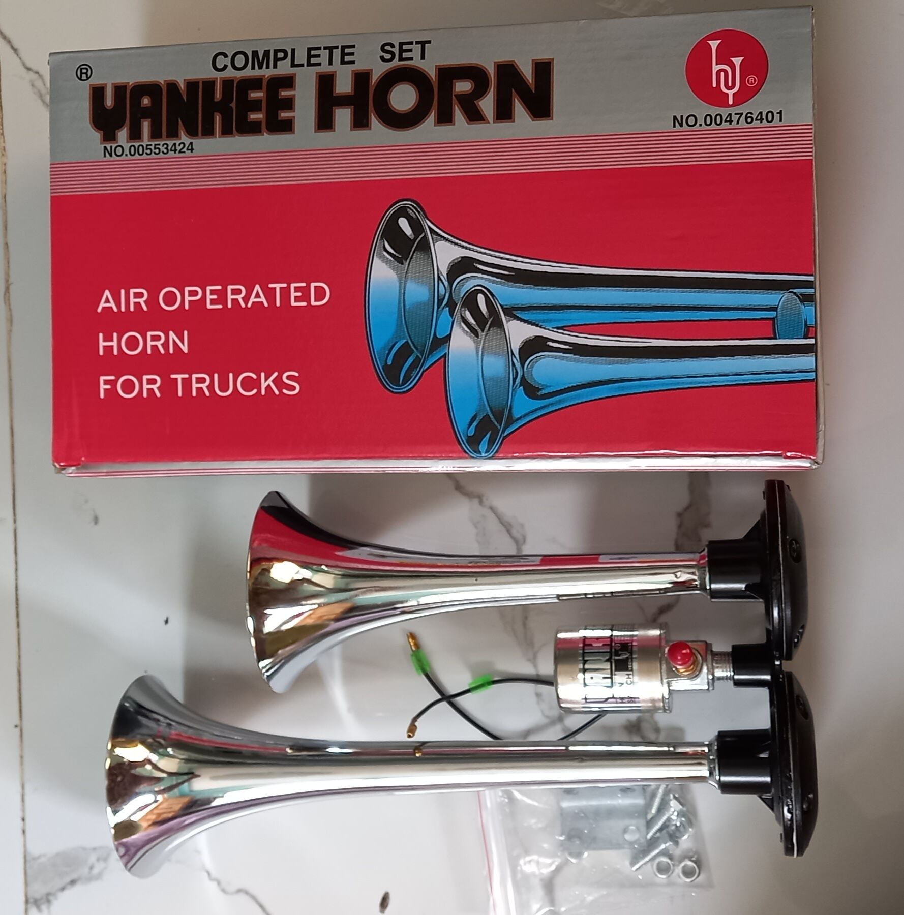 Yankee Air horn assembly 24v fit for Bus,Truck,Jeep,Loud and clear horn