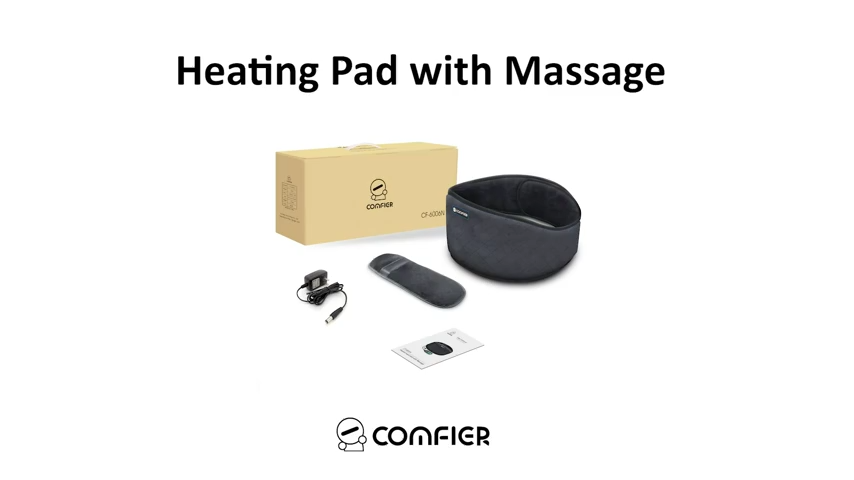 Comfier Cordless Heating Pad for Back Pain Relief with Heat - CF-6006C