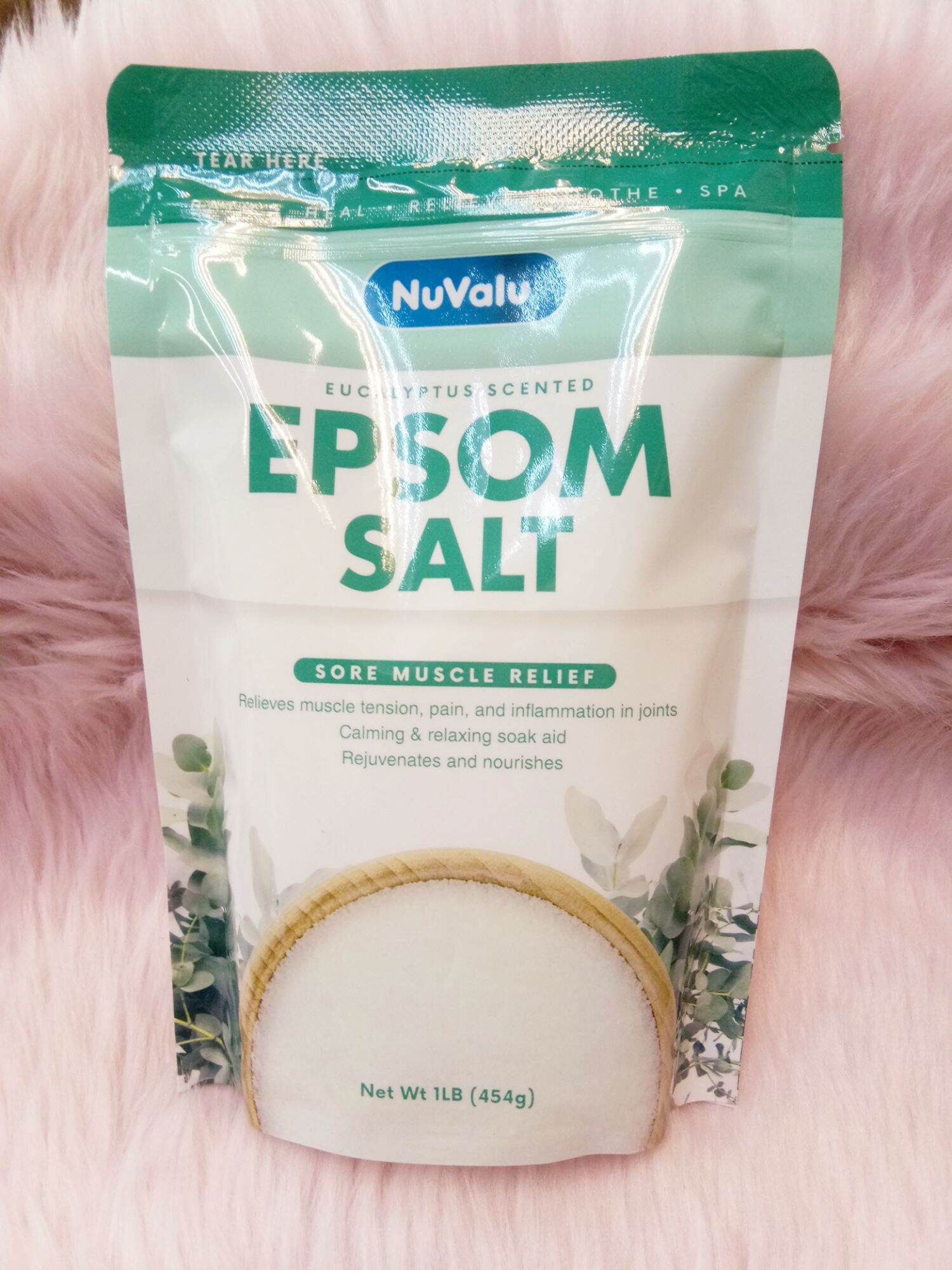 Epsom Salt With Eucalyptus Scent 454g Lazada Ph