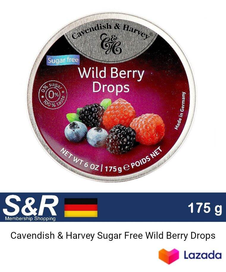 Cavendish& Harvey Sugar Free Wild Berry Drops Lazada PH