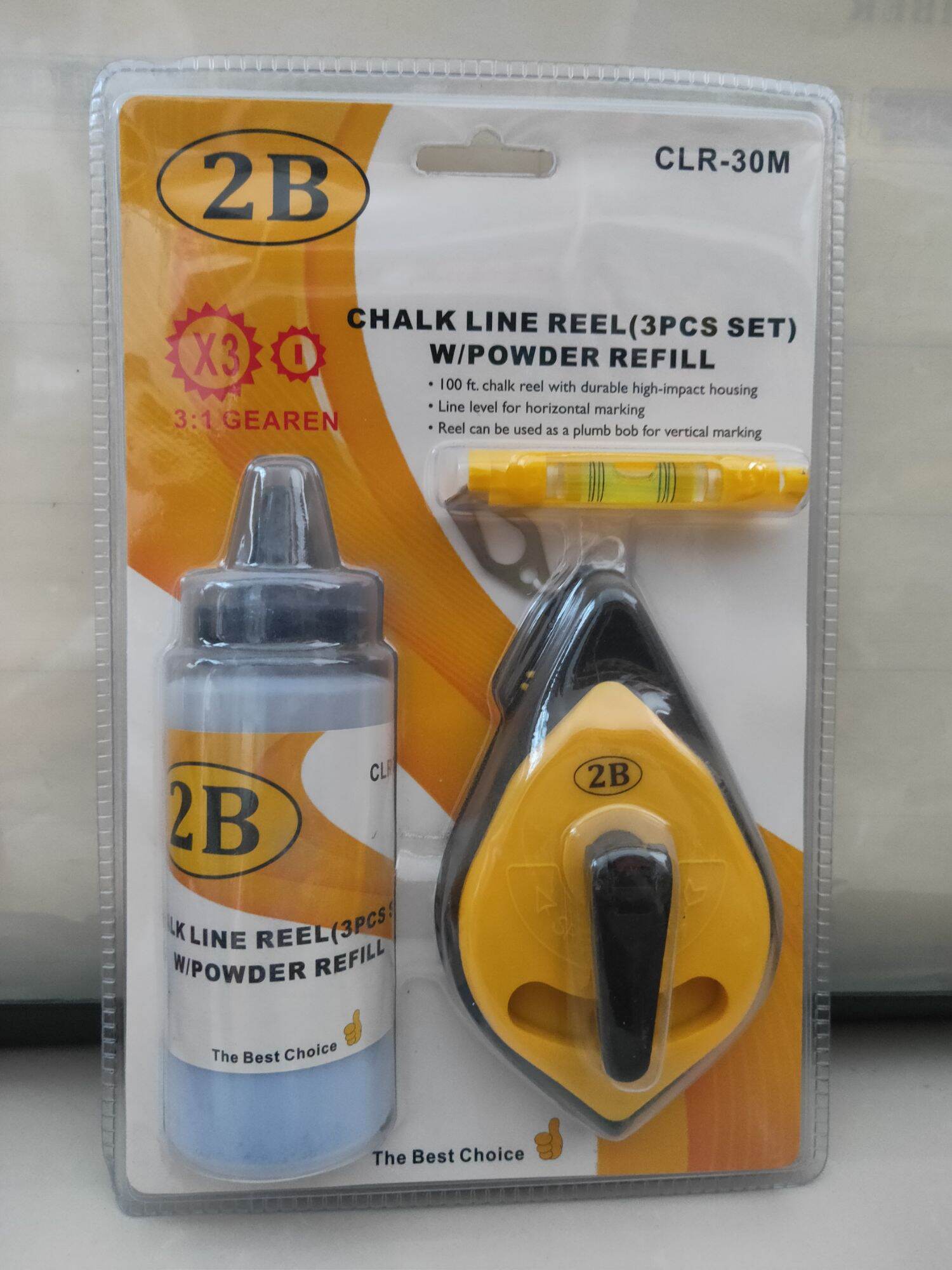 chalk line reel 3pcs set w/powder refill Lazada PH