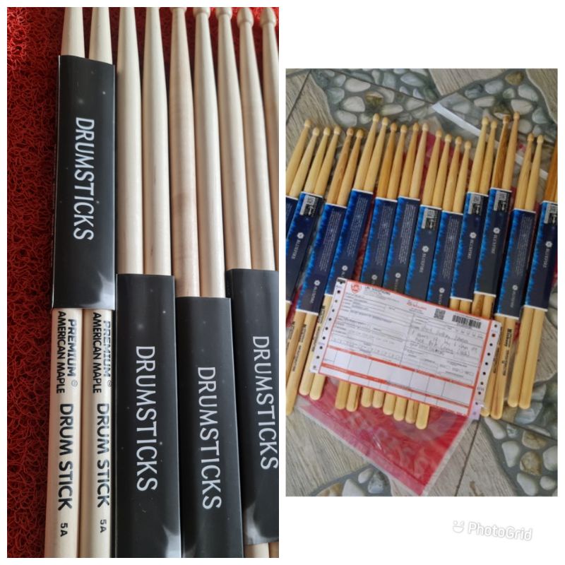 Bluefire HUN Drum Sticks - US Hickory 5A (16")