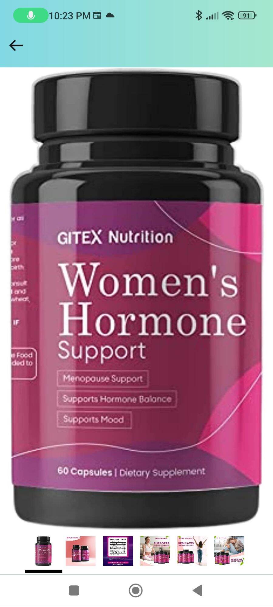Menopause supplement Relieves Cramps, night sweat, hot flashes