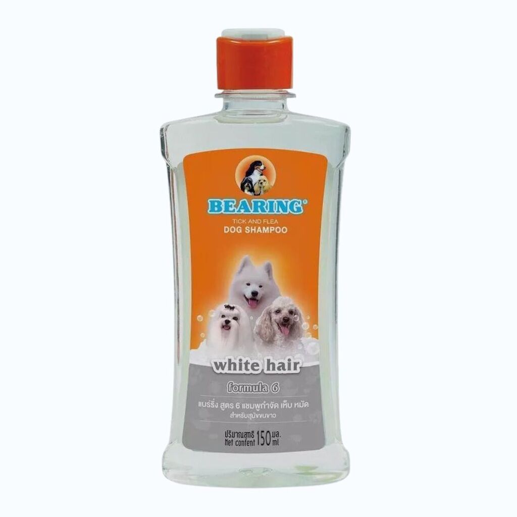 Bearing Tick and Flea Dog Shampoo with Long Lasting Scent for All Dog Breeds Anti Ticks and Fleas Shampoo. 