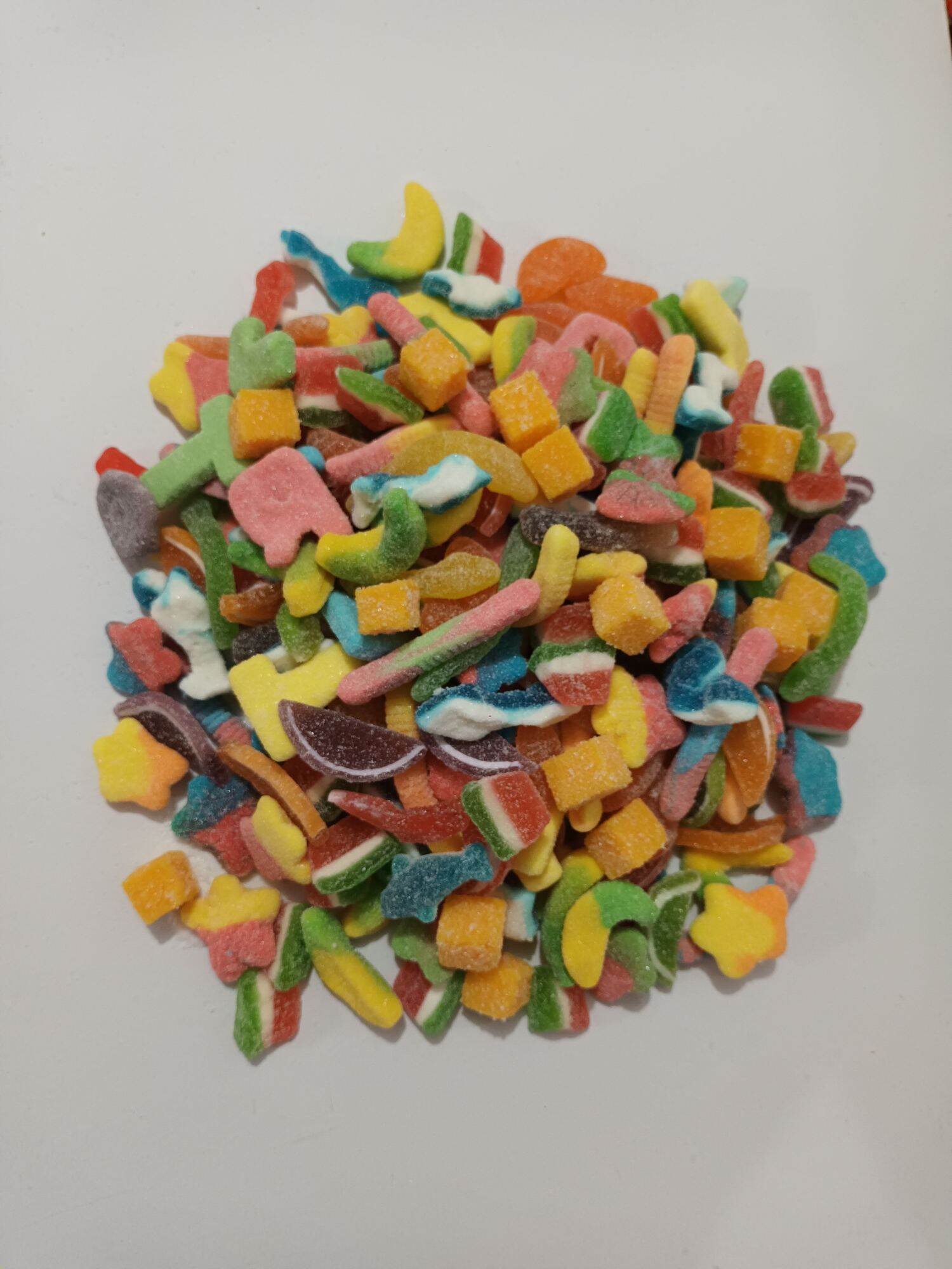 Gummy Mix in tub 12 variety flavor gummy sweet candies and kutkutin