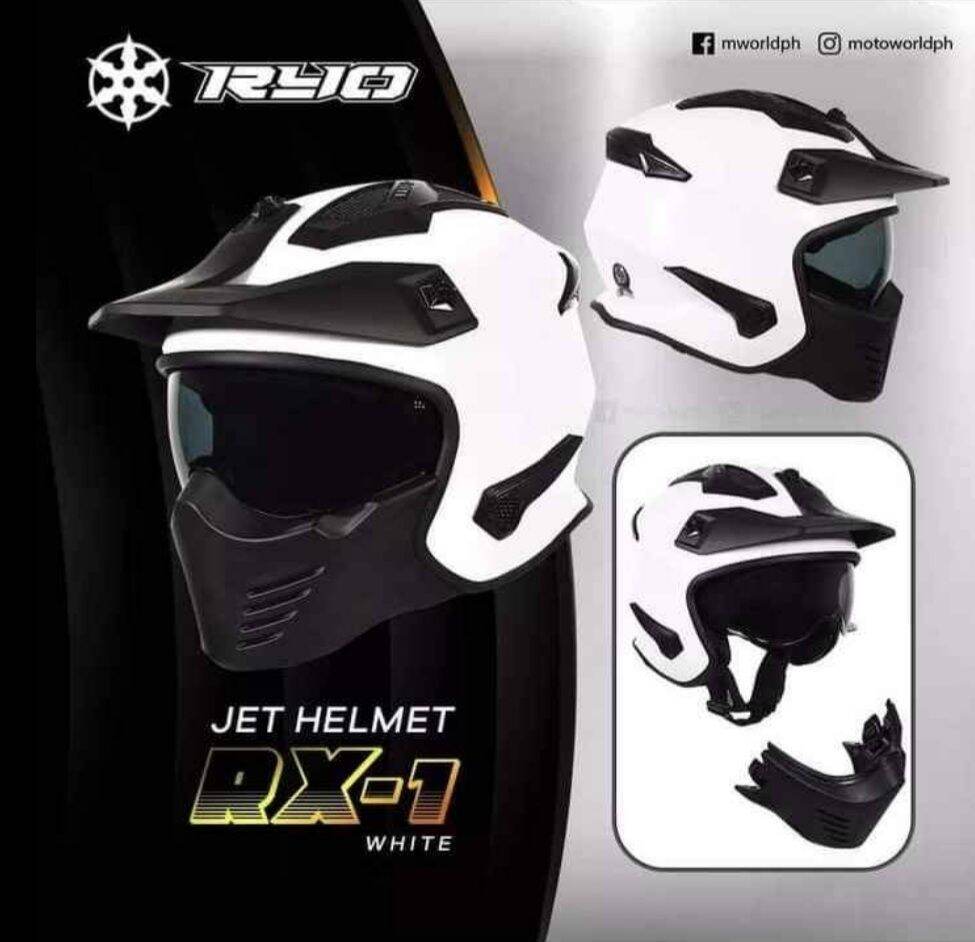 ryo rx1 jet helmet