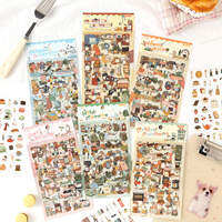 Gimue | Travel Items Decorative Stickers For Journals Photo Albums
