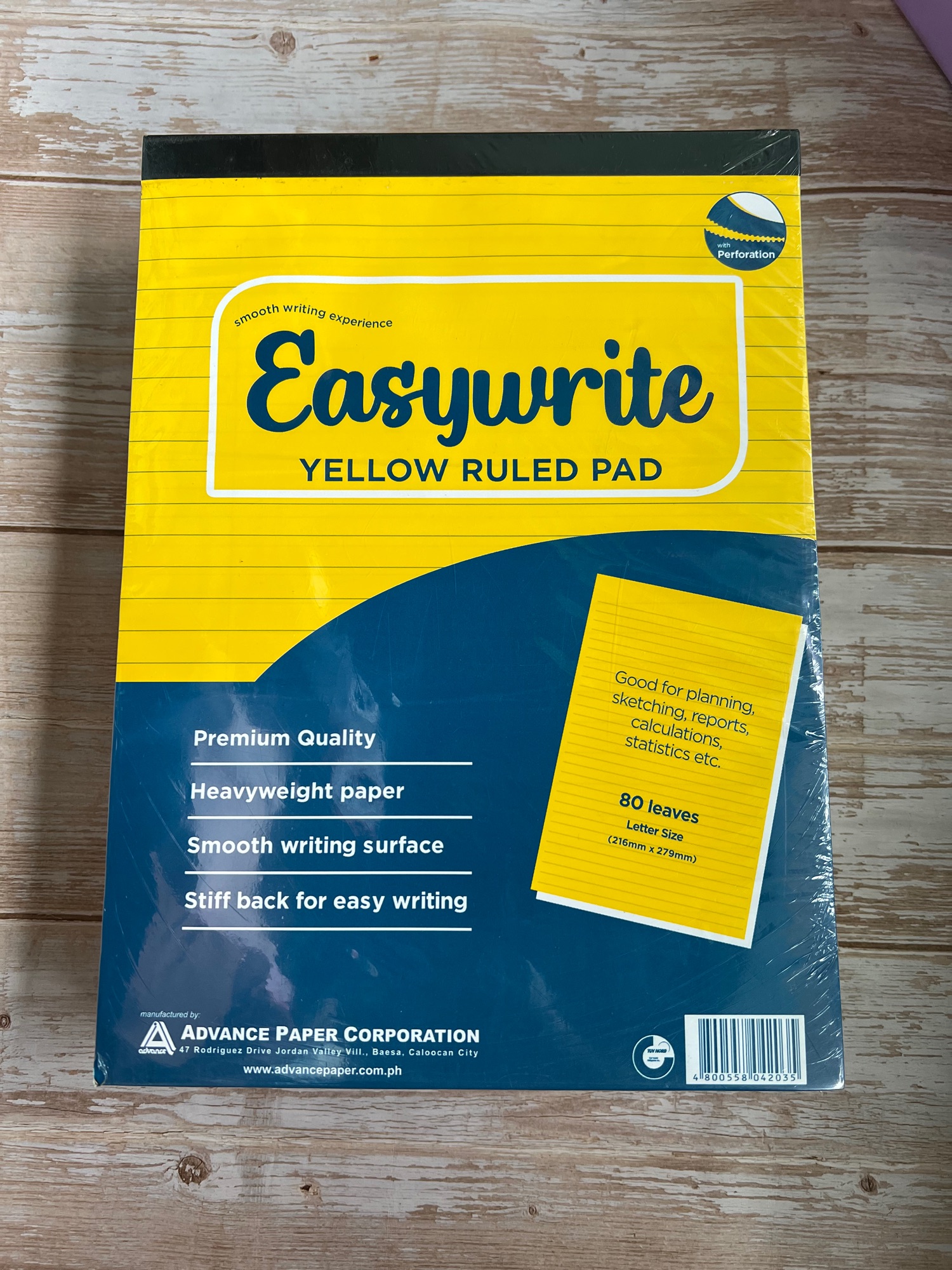 how to write essay in yellow pad