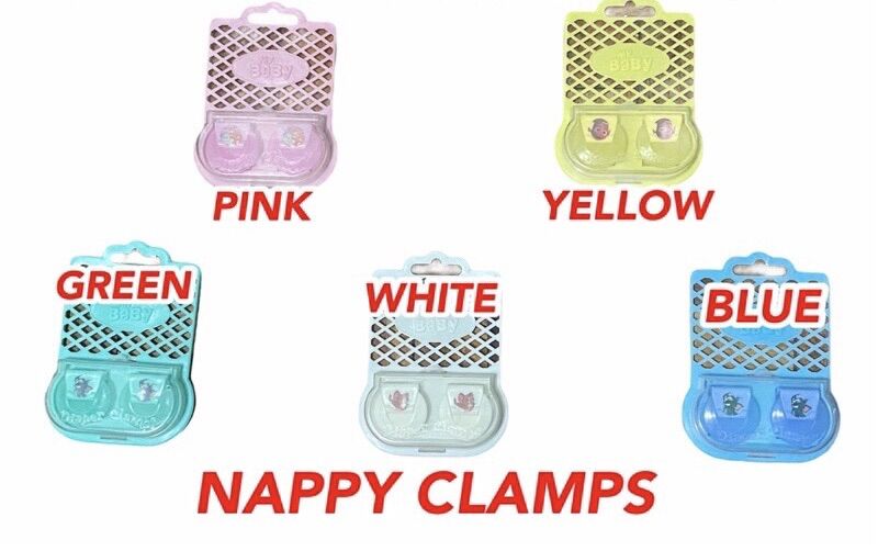 Nappy Clamps | Diaper Clip | Lampin Clip | Newborn | Cloth Diaper Clip