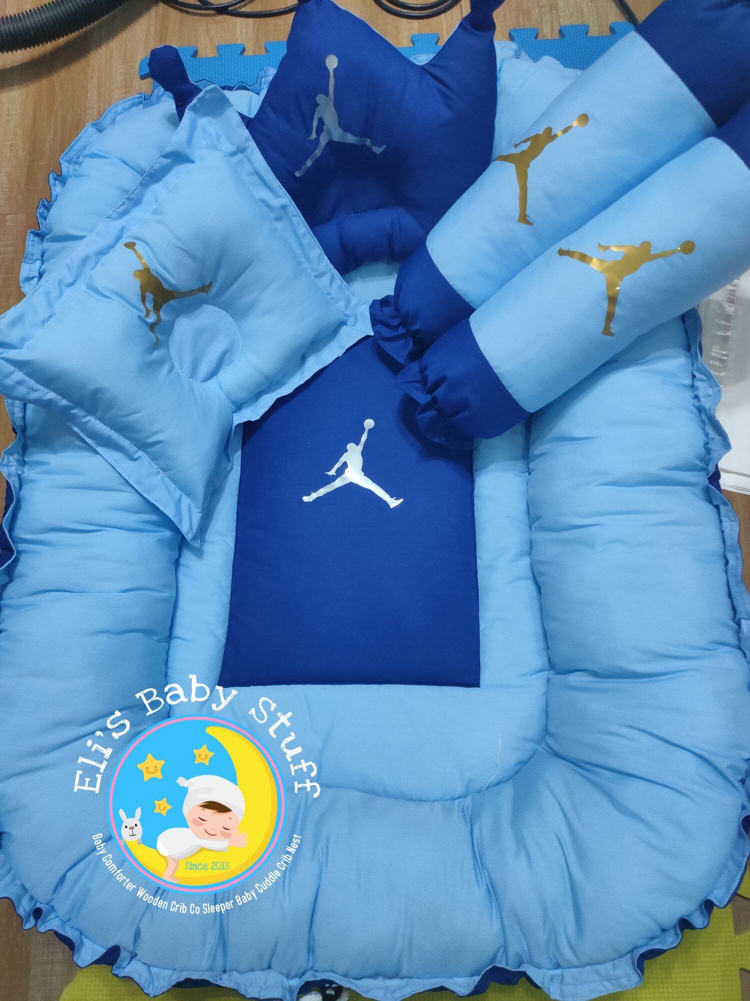 Jordan baby sales crib bedding set