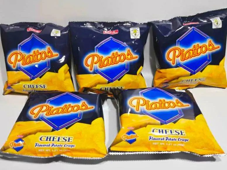 5 Packs of Piattos Cheese (40g)