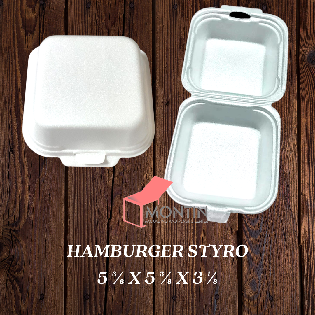 Hamburger Box Styro