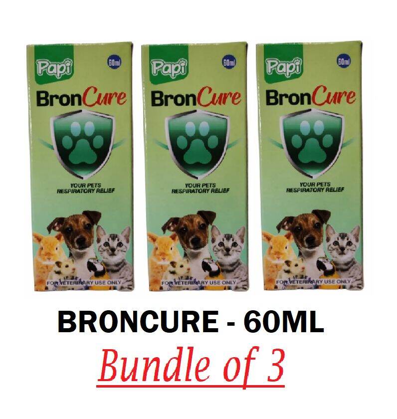 PAPI Broncure 60ml (For Respiratory Strength) (BUNDLE OF 3pcs) | Lazada PH