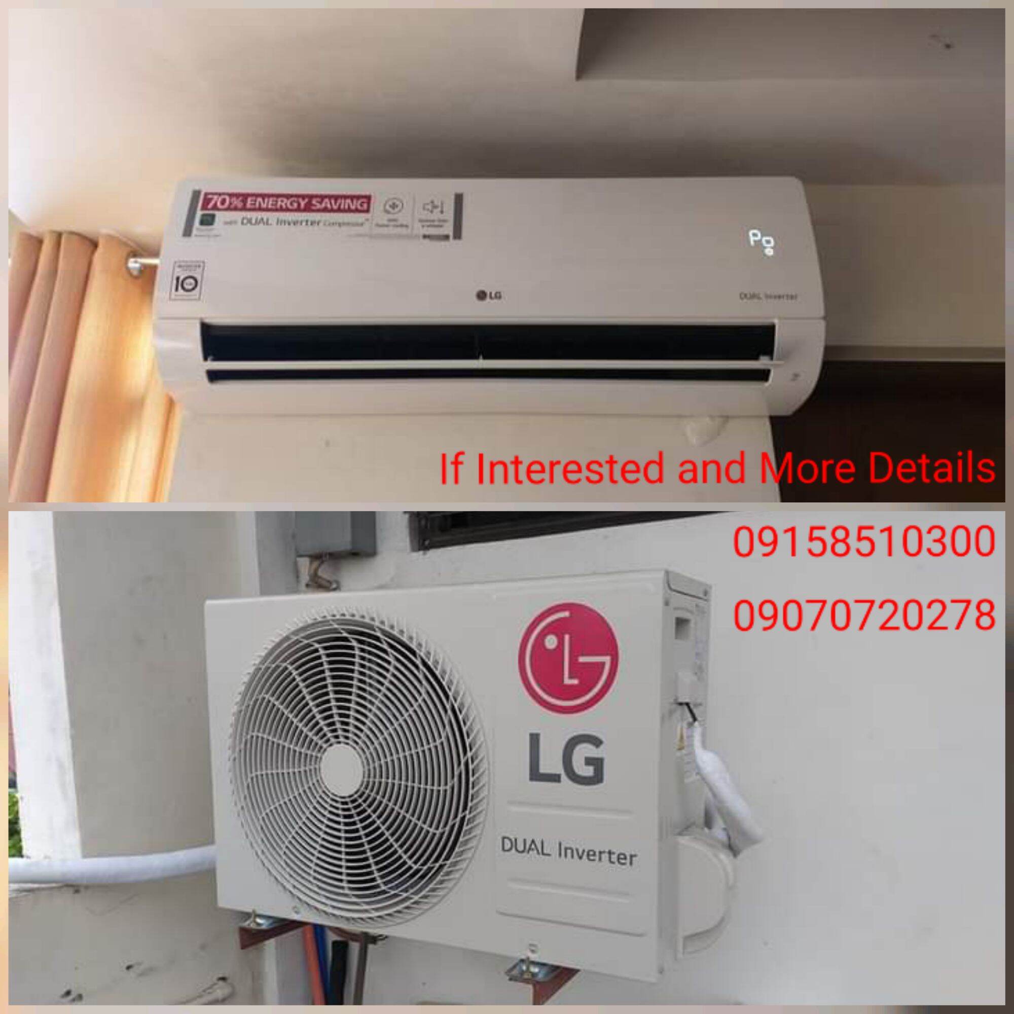 L'G 1.5HP Dual Inverter Split Type Aircon Lazada PH
