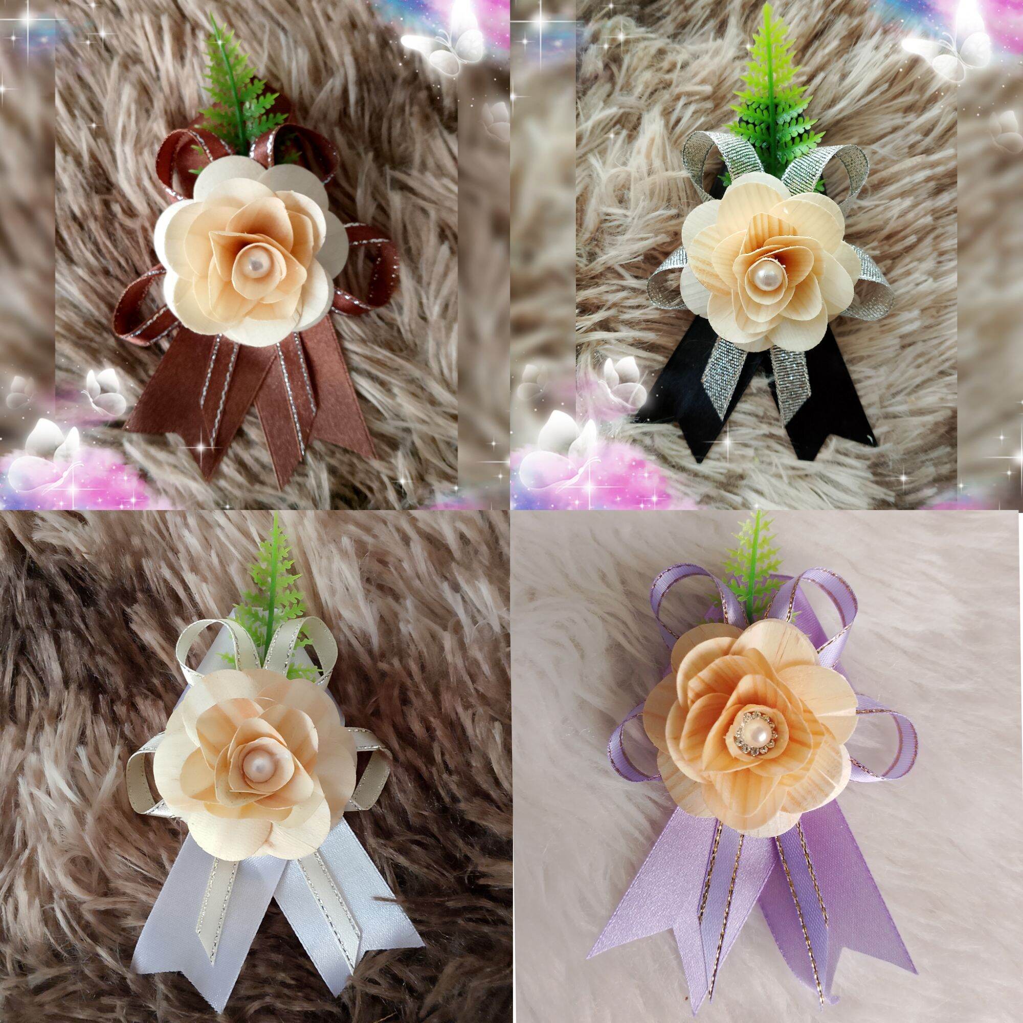 corsage with pin(customize motif) Customizable Corsage With Pin
