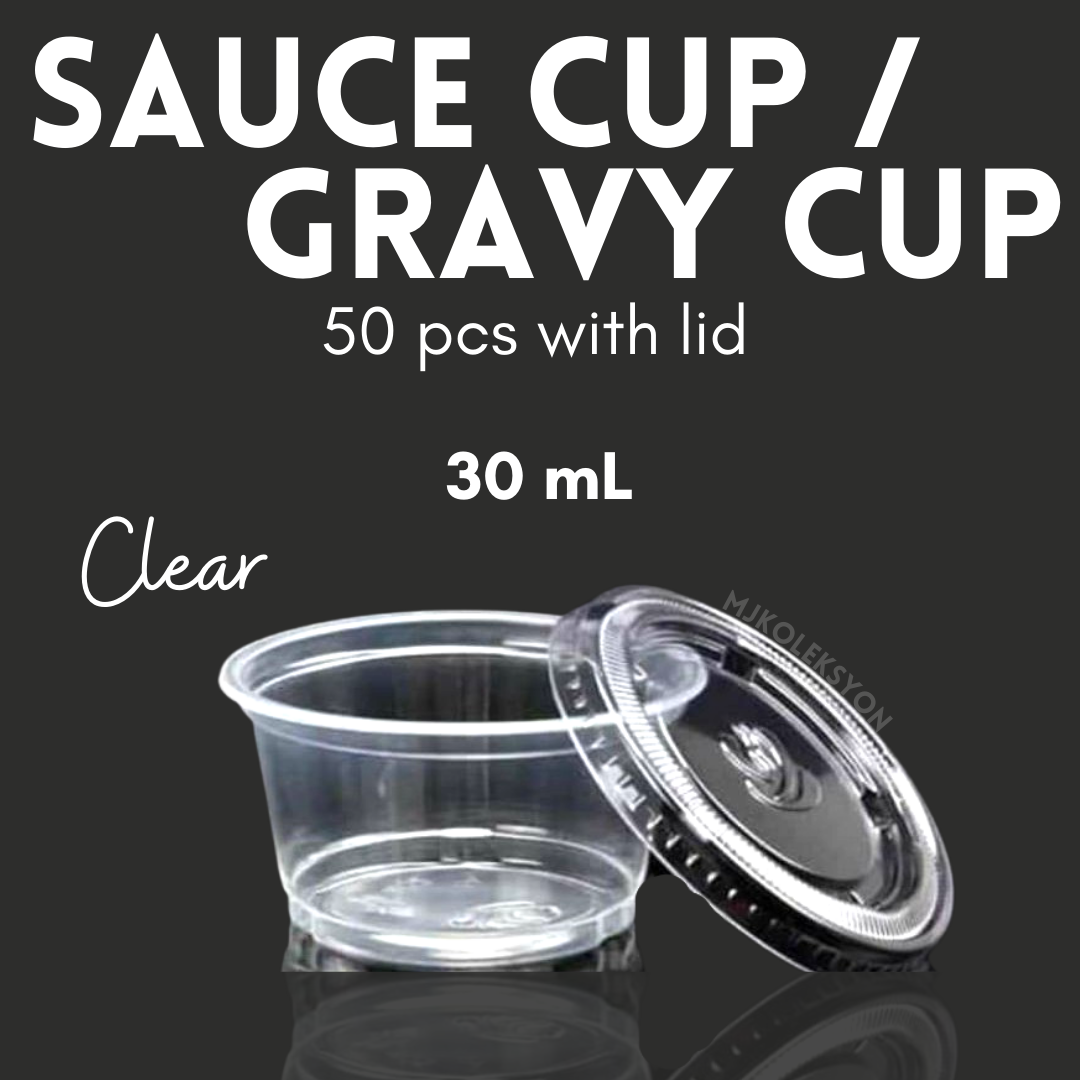 Transparent Sauce Container, Capacity: 30ML