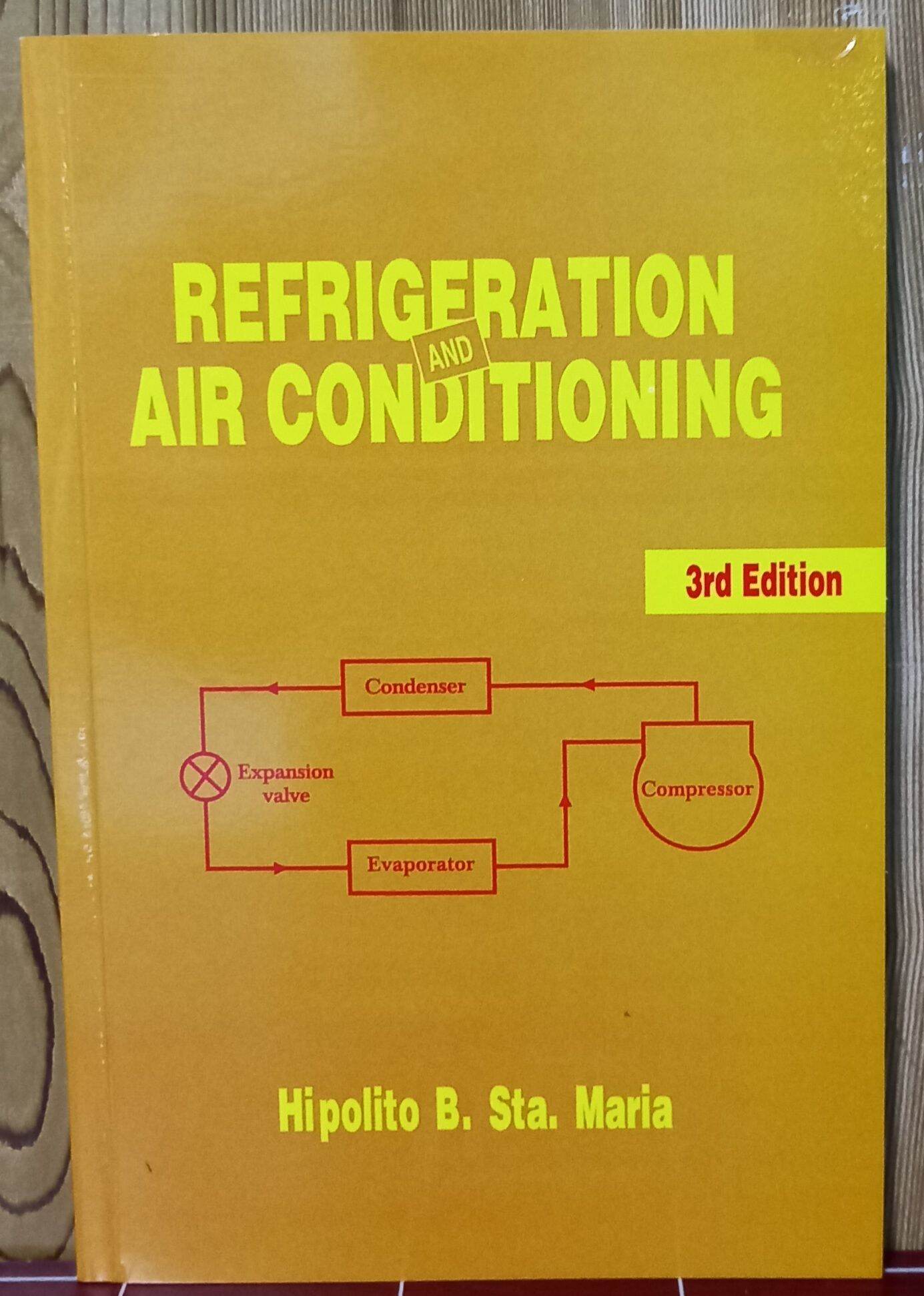 REFRIGERATION AND AIR CONDITIONING (3RD EDITION) By Sta Maria. | Lazada PH