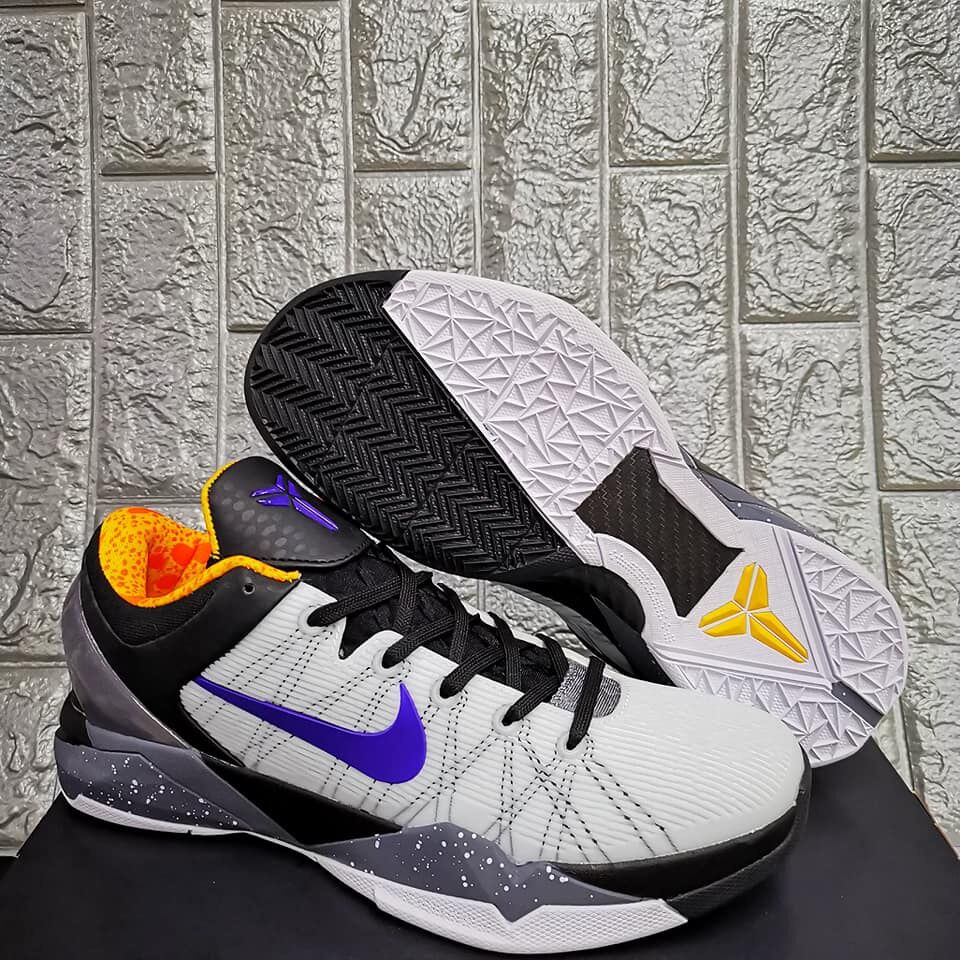 kobe shoes gold and purple