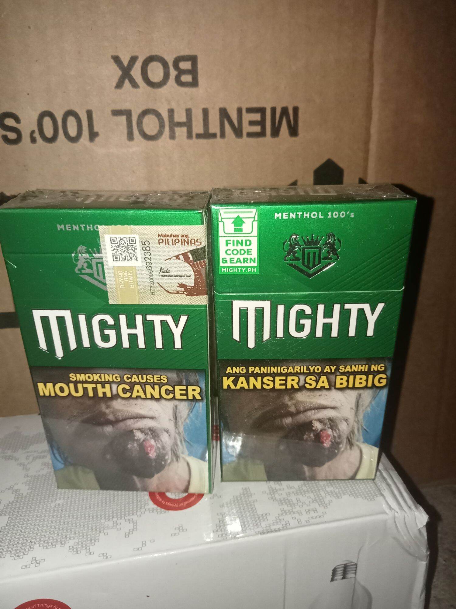 menthol mighty green cigarette Premium Tobacco 100's dish plate plastic used rare cigarettes mighty green menthol Per Ream