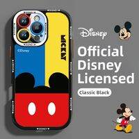 pinsai | Cute Mickey Minimalist Full Protection Shockproof Case with Hand Strap for iPhone