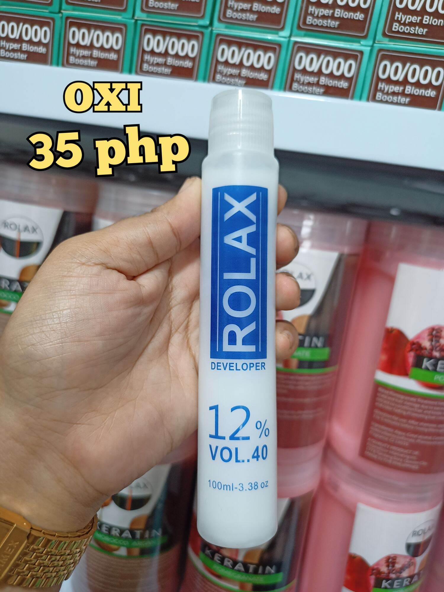 Rolax hyper booster color like bleach | Lazada PH