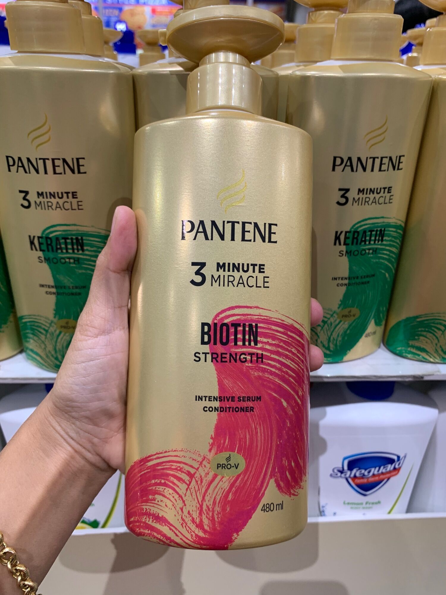 Pantene 3 Minute Miracle Biotin Strength Conditioner 480ml Lazada PH