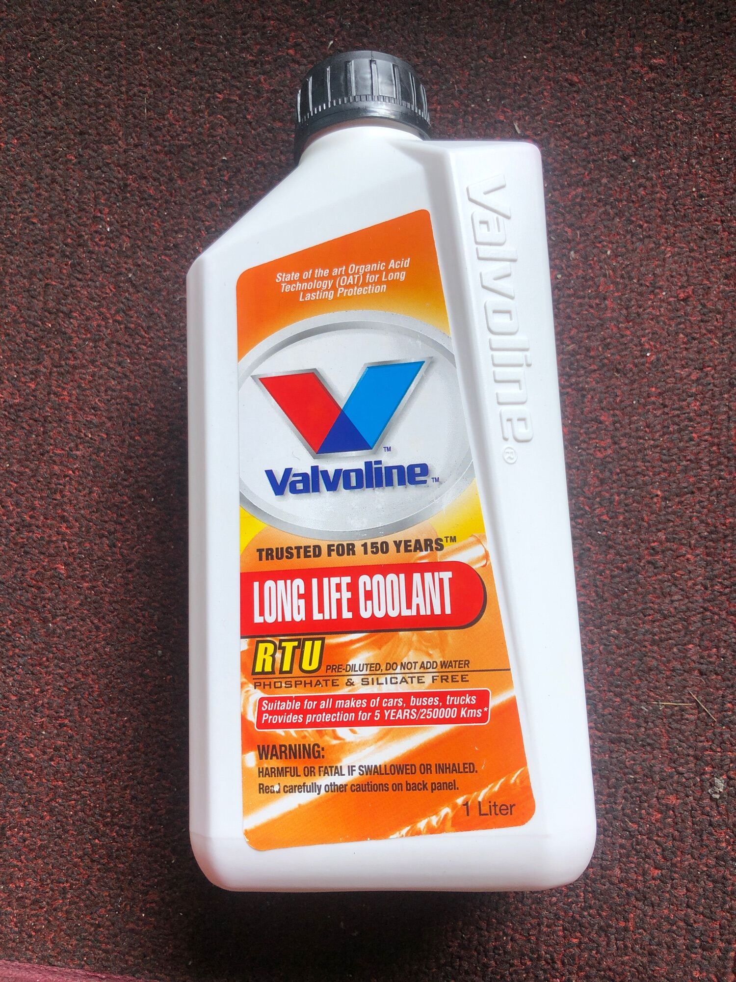 VALVOLINE COOLANT 1 LITER Lazada PH