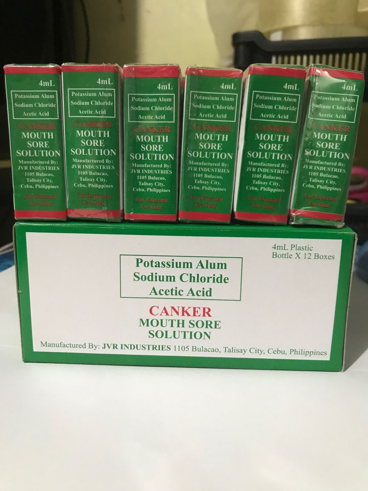 Canker mouth sore solution 1box 12 pcs singaw treatment | Lazada PH