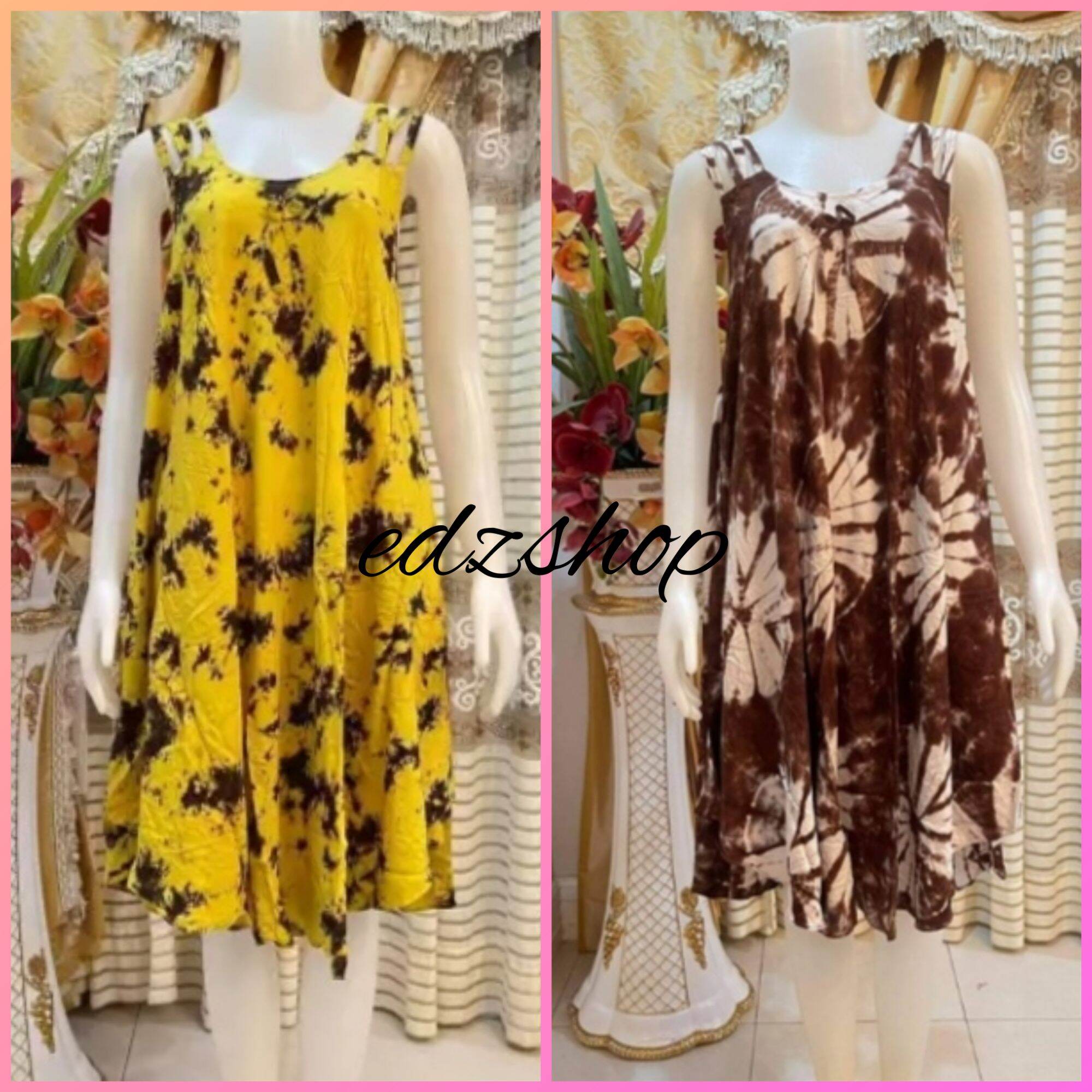 SUPER BALLO DUSTER INDONESIAN BATIK,L MINI.XL LONG,36 TO 38 BUSTLINE ...