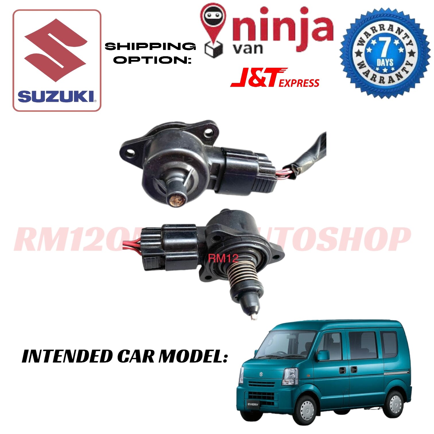 Aroham 18137-52d00 Durable Air Control Iac Valve For Suzuki Grand Vitara Xl7 2.7