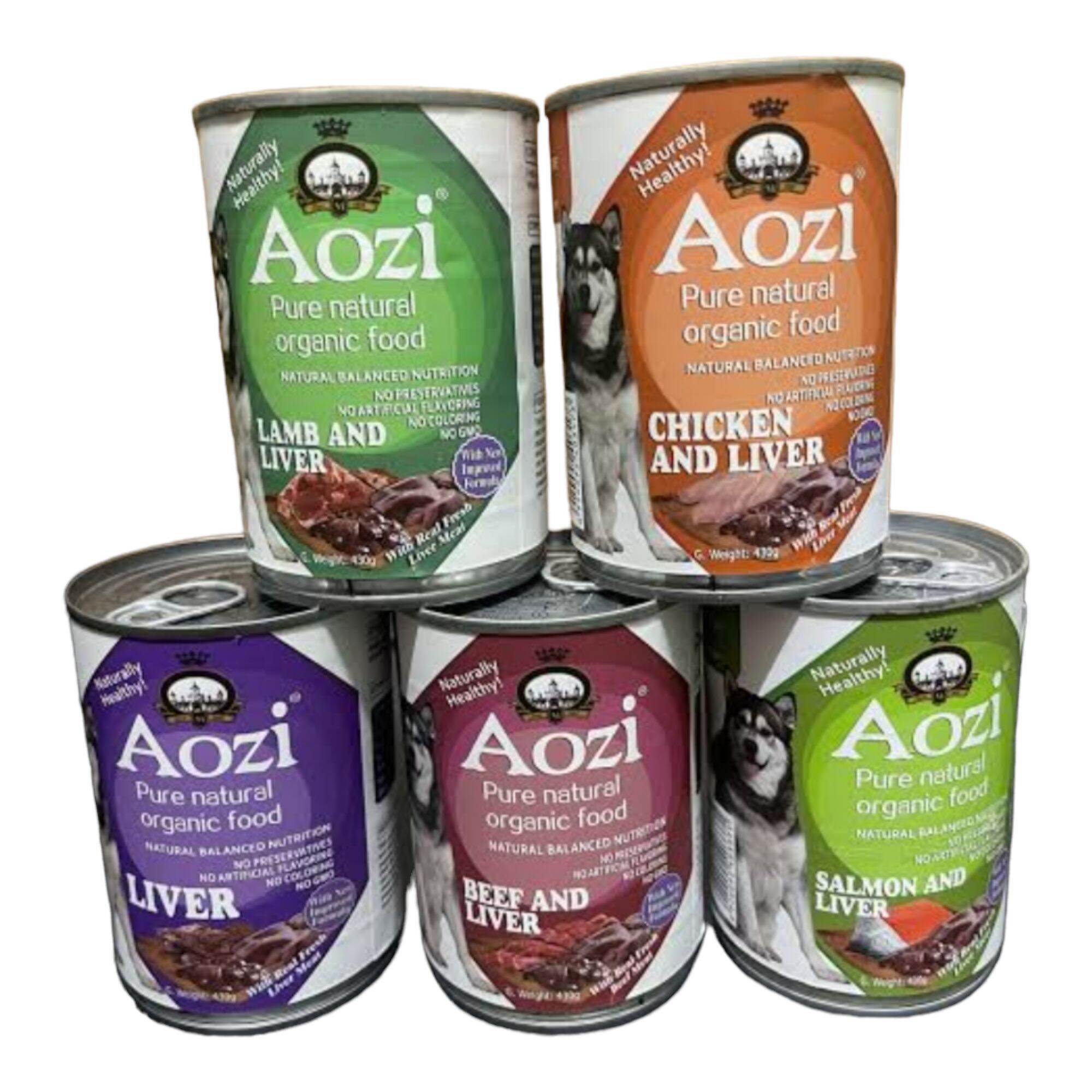 Aozi DoG Wet Food Can 430Grams 100% Original 430 Grams Dog Food