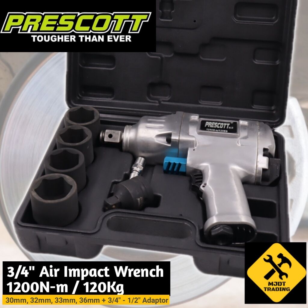 AIR IMPACT WRENCH PRESCOTT 3/4 DRIVE HEAVY DUTY EQUIPMENT Lazada PH