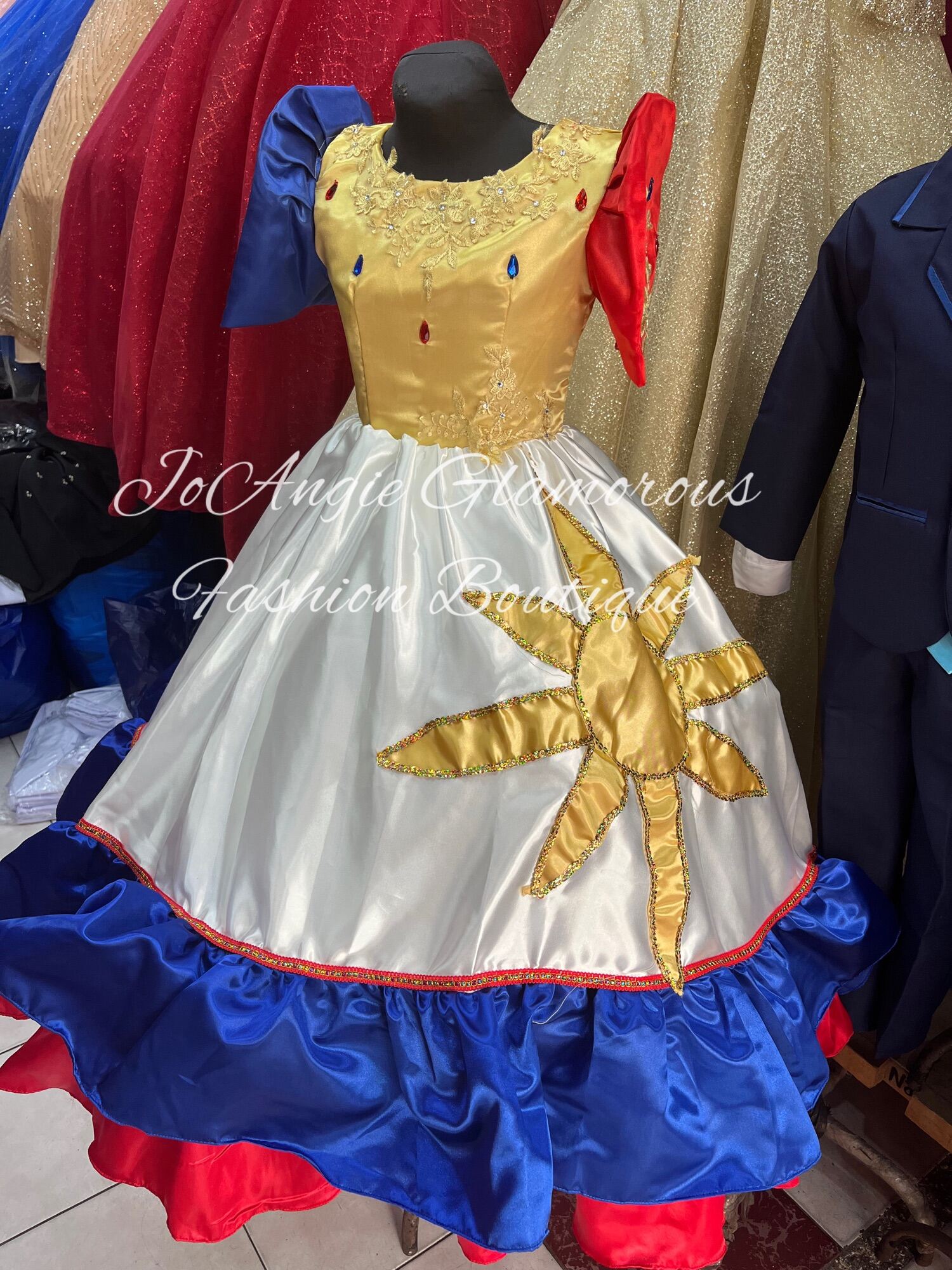 Araw Filipiniana Costume For Kids Lazada PH