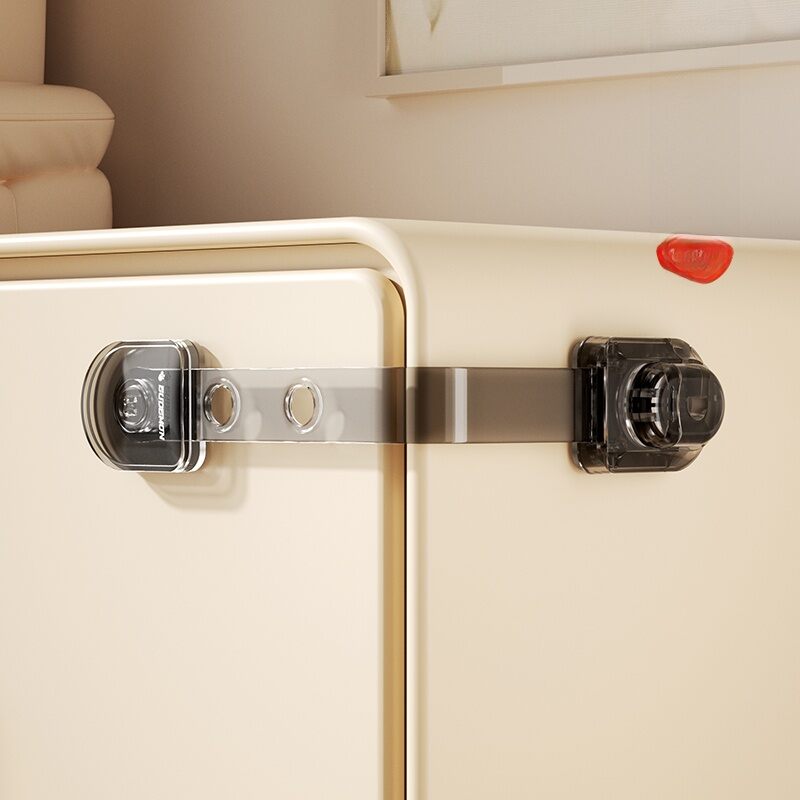EUDEMON | Baby Safety Lock Drawer Cabinet Door Child Proof Lock Fixed Card Clip Prevent Opening For Toddlers And Children