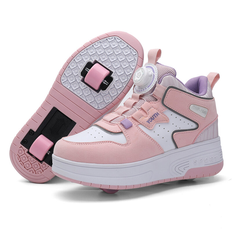 Heelys Boys' Spring & Fall Double-Wheel Girl Two-Wheel Invisible ...