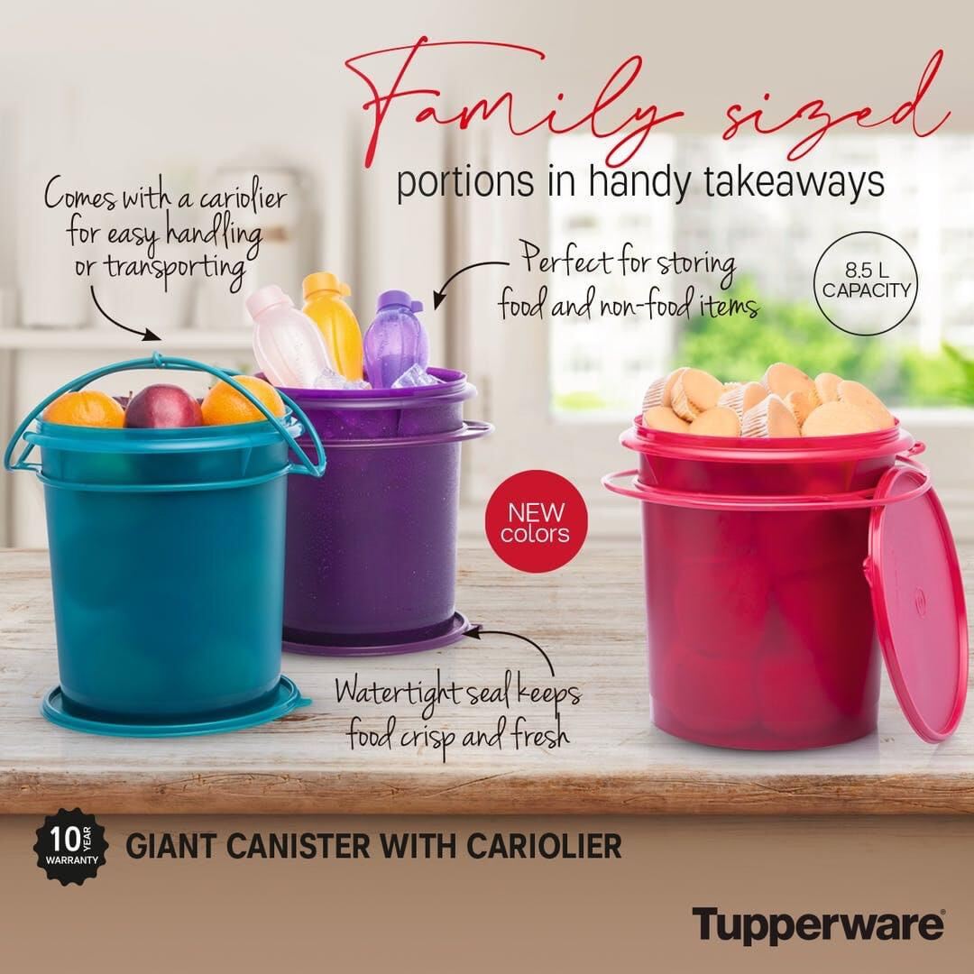 Tupperware Giant Canister, 8.75 Litres