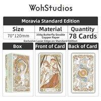 WohStudios | Rider Waite Tarot Cards Art Nouveau Design