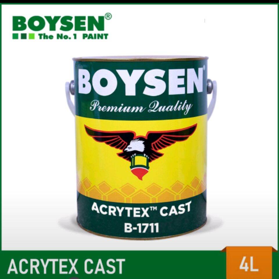 BOYSEN ACRYTEX ACRYLIC SOLVENT BASED COATING CAST/CLEAR/PRIMER/REDUCER ...