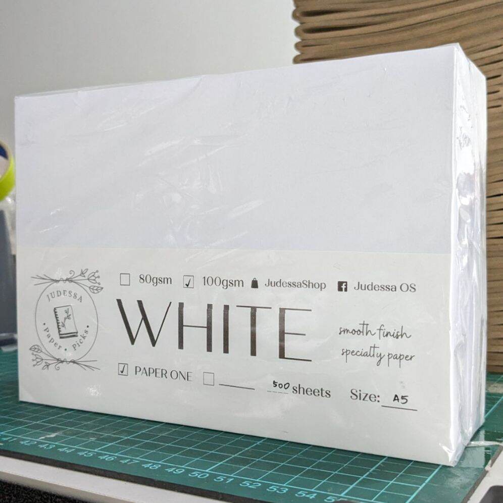 A6 / A5 / B5 / Half Short / Half Long Bond Paper (500 sheets) Paper One / Hard Copy / Book Paper Ream