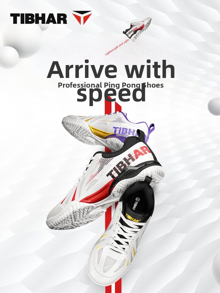 TIBHAR | Anti-Slip Wear-Resistant Professional Table Tennis Shoes Presyo 3,386 Piso*Libreng Shipping