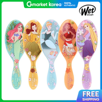 wet brush | Original Detangler Disney Dreamy Princess Hair Dry Brush Childrens Hair Brush