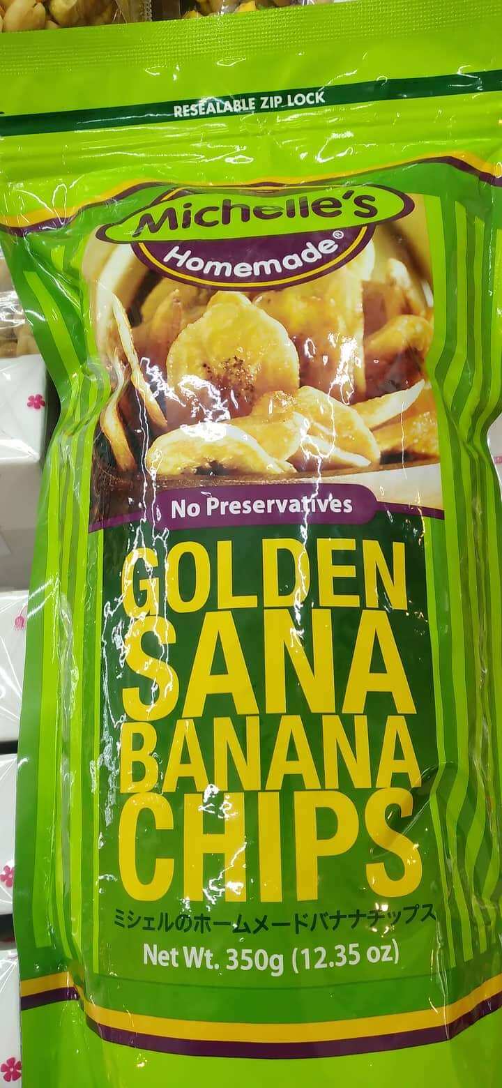 Golden Sana banana chip 350grams Lazada PH
