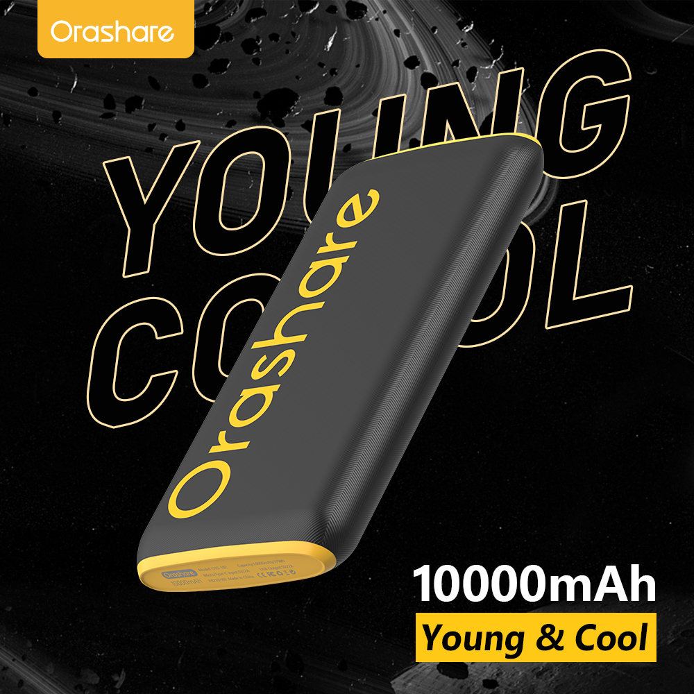 Orashare O10 Fast Charging Power Bank for Smartphones